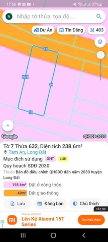 CHỦ NGỘP BÁN LỖ LÔ ĐẤT NGAY TAM AN - NGANG 10 SẴN 100m THỔ CƯ - SỔ HỒNG RIÊNG