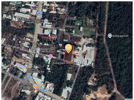 Bán đất 1549m² ngang 27m giá 21.69 tỷ Xã Đại Phước