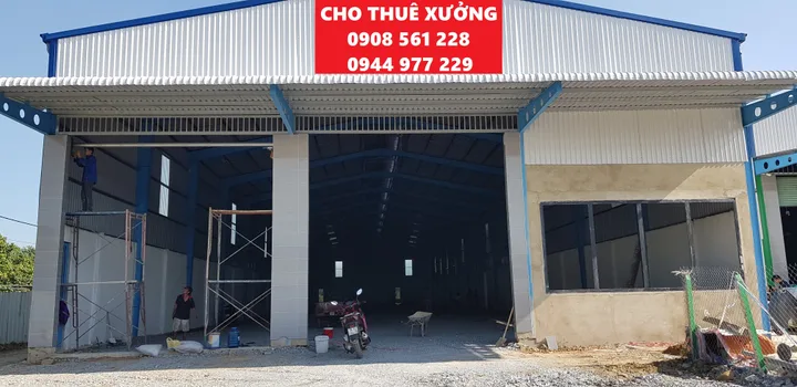 NHÀ XƯỞNG CHO THUÊ PHƯỜNG BÌNH NHÂM THUẬN AN, BÌNH DƯƠNG DT: 1000M GIÁ 40 TRIÊU
