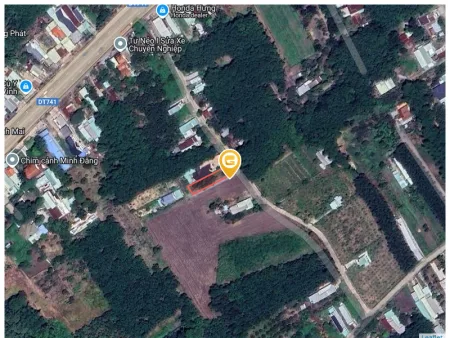 Bán đất 494.4m² giá 1.61 tỷ Xã Phước Hòa