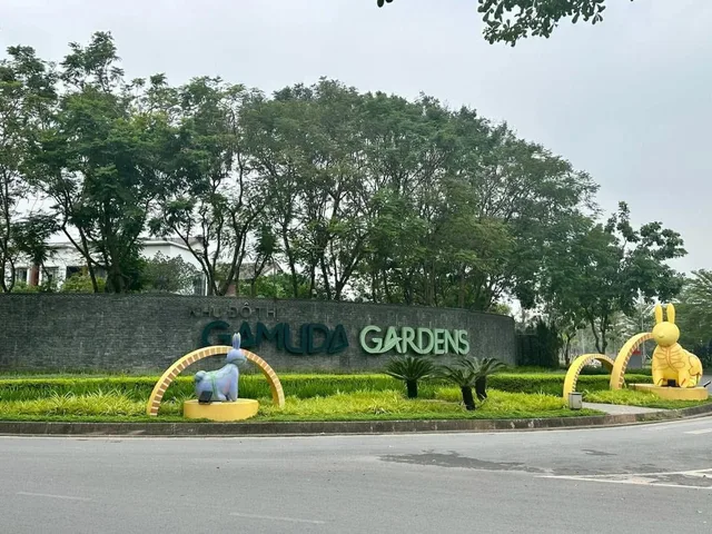 BÁN BIỆT THỰ GAMUDA - GARDENS HOÀNG MAI. 320M2 - 3 TẦNG. MT 11M.
