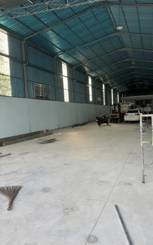 Cho thuê kho 822m2 (12.5x74) mặt tiền TL 823, Đức Lập Thượng, Đức Hòa, Long An, giá rẻ