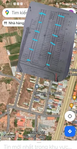 Bán 100m² đất OĐT ngang 5m giá 1.42 tỷ 
Đường nhựa 14m( gồm vỉa hè)Phường Hàm Thắng