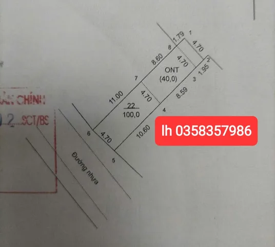 Bán nhà 100m² ngang 4.7m giá 5.95 tỷ tại Xã Sóc Sơn