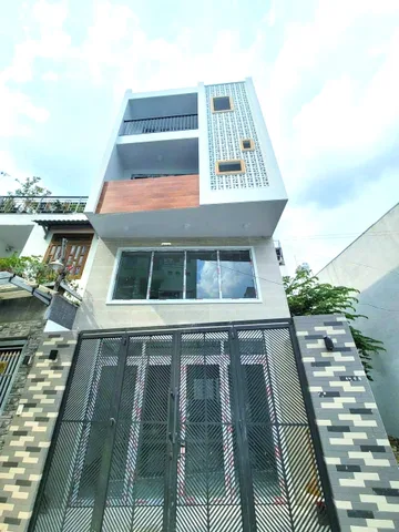 Bán gấp nhà 4 tầng 4pn 5wc hẻm xe hơi Bình Trưng Tây Q2 cũ, dt đất 68m² ngang 5,5m giá 7.7 tỷ