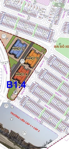 Bán đất 100m² giá 14 tỷ kđt thanh hà cienco5