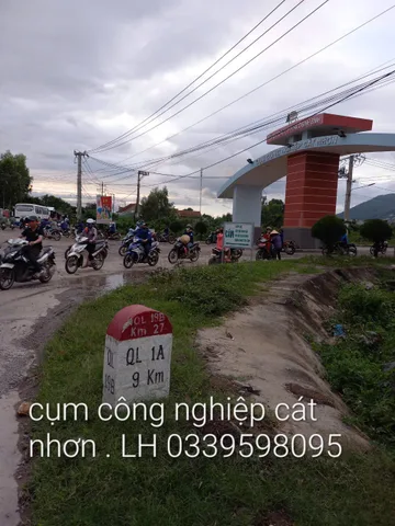 Bán đất mặt tiền QL19B đối diện cụm CN Cát Nhơn, Phù cát, Bình Định cũ