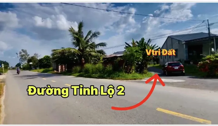 chính chủ bán đất đường tỉnh lộ 2 phường lộc hưng trảng bàng tây ninh 850tr/200m2
