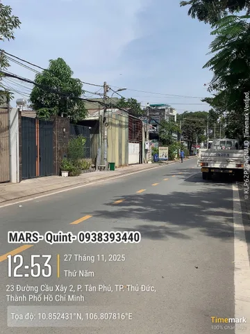 Bán đất chính chủ phường Tân Phú, Thành phố Thủ Đức, mặt tiền đường nhựa rộng 8m