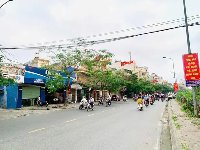 ✅ Mặt đường Hùng Vương, Thượng Lý, chân cầu Quay 104m, kinh doanh buôn bán..