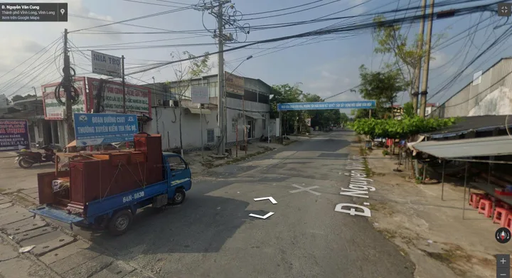 Bán đất 107m² ngang 5m giá 1.5 tỷ mặt tiền đường Nguyễn Văn Cung, KDC Phường Tân Ngãi, tỉnh Vĩnh Long