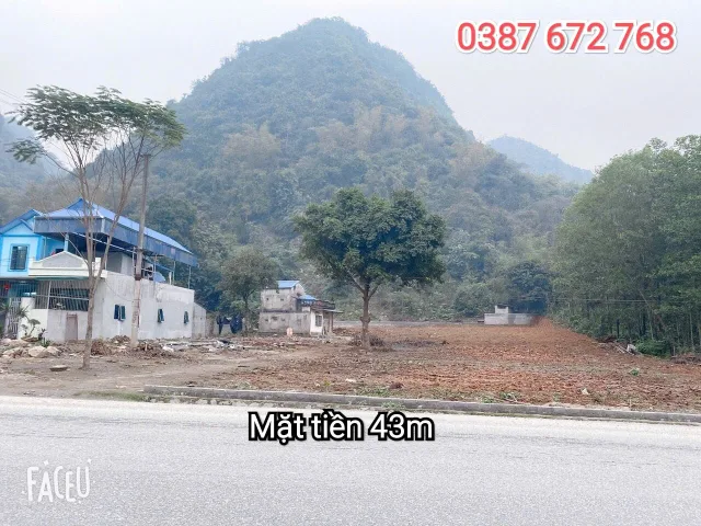 2387m - Mặt đường HCM siêu rộng 43m - giá chỉ hơn 8tr/m