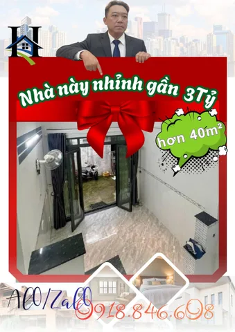 Q.8 / 41 m² / Đ. PHẠM THẾ HIỂN / GIÁ TỐT NHỈNH DƯỚI 3 TỶ