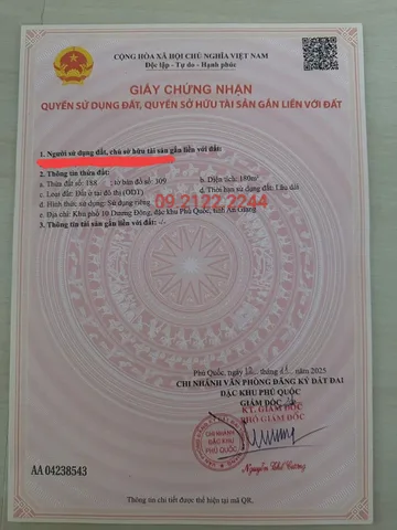 Bán đất 180m² ngang 6.16m CMT8 KP10 Dương Đông giá 12.3 tỷ Đặc khu Phú Quốc