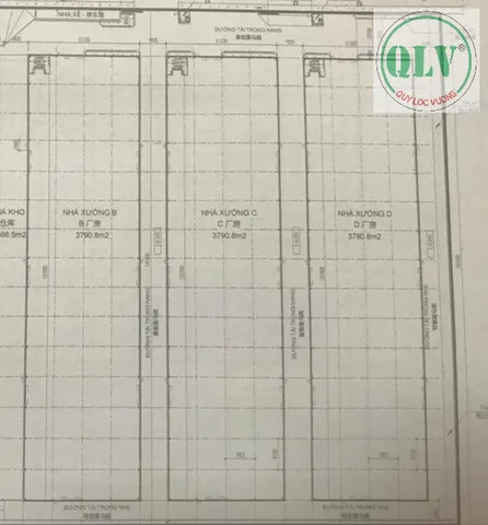 CHO THUÊ NHÀ XƯỞNG – KCN MỸ PHƯỚC, BẾN CÁT, BD – 11.370m²