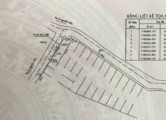 🔥 BÁN ĐẤT LÔ GÓC – HẺM XE HƠI – 56.6m² (4 x 14.77) – SÁT MẶT TIỀN NGUYỄN XIỂN – NGAY VINHOMES GRAND PARK