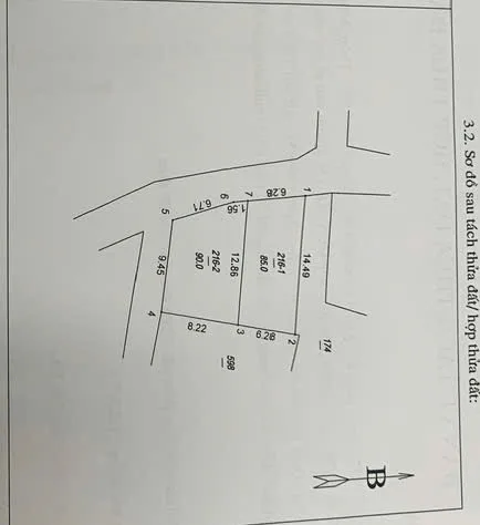 Bán đất 90m² ngang 6,71m giá 8 tỷ Xã Bình Minh