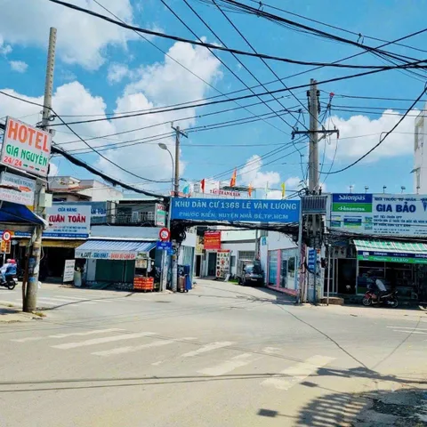 Bán Đất KDC 1368 Lê Văn Lương Phước Kiển, Sổ Riêng 6,1 x 13,3 View Công Viên, Xd tự do