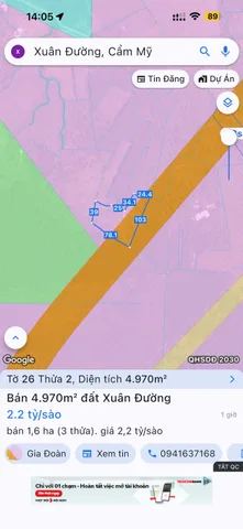 bán đất mặt tiền ĐT 770B