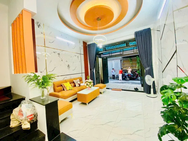 Bán nhà mới 3 tầng Hẻm 434 .phạm văn chiêu. Xe hơi vi vu