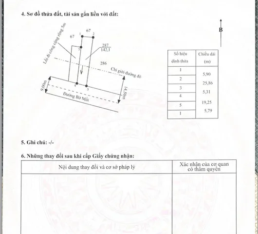 Bán đất 142m² ngang 5m giá 1.07 tỷ Xã Cần Đước
