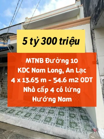Nhà MTNB Khu Nam Long giá tốt