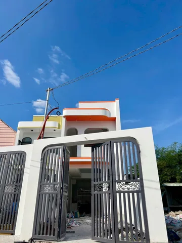 Nhà trệt lầu chuẩn bị hoàn thiện Mt Dx043 Tương Bình Hiệp cũ (phường Chánh Hiệp-TP.HCM) nhựa 6m thông gần ngã tư Võ Cái