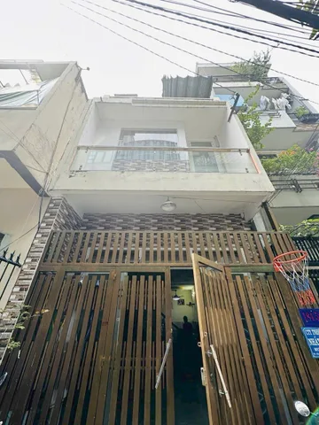 Bán nhà hẻm 1 xẹt Lê Văn Linh Q4 – 42,9m² – 1 trệt 1 lầu – hẻm 5m ô tô thông – 1,58 tỷ.