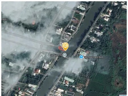 Bán đất 226.6m² ngang 9m giá 900 triệu Xã Phú Quới