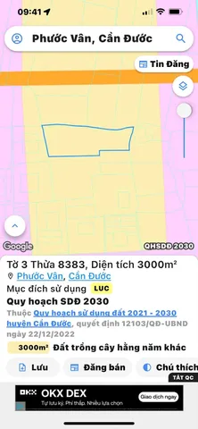 Cần bán đất nông nghiệp tại Long An