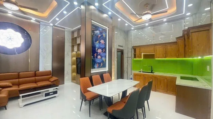 GNhà Phố 2 Tầng 2 Mặt Tiến Diện Tích 99m2 Đường Xe Tải Trước Nhà  Ra Thẳng Thới An 16 p Thới An Quận 12. Chủ Bán Rất Gấp Giảm Sâu