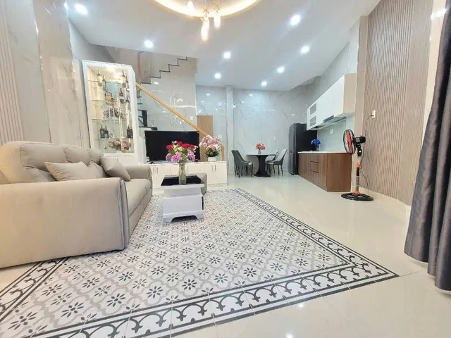 Lê Quang Định-HXH- 4 tầng xây mới, full nội thất, chỉ 8.x