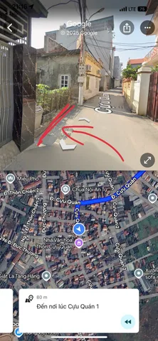 💥61,3m Trục chính Cựu Quán Đức Thượng sau KĐT Tân Việt QL32 Chỉ 112tr