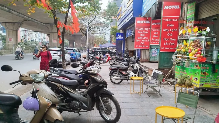 BÁN TÒA NHÀ MẶT PHỐ VĨNH TUY. 95M2 - 7 TẦNG. THANG MÁY. KINH DOANH.