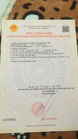 Bán đất 124.9m² ngang 5m giá 2 tỷ Phường Phú Mỹ