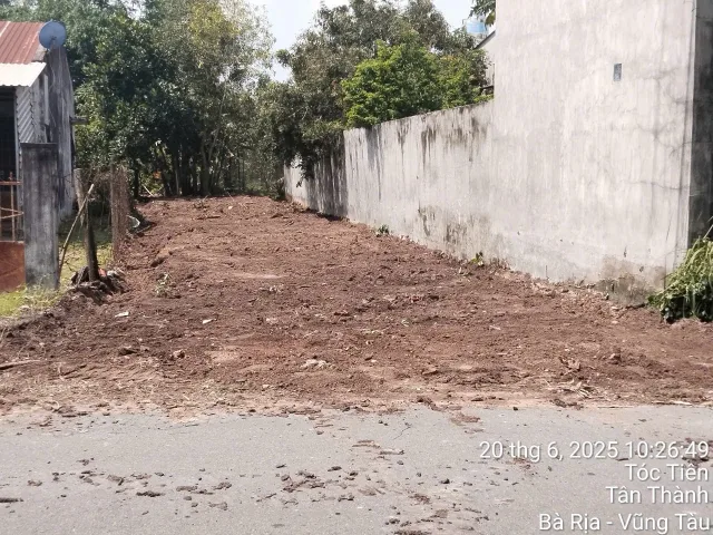 Bán đất 147,5m² ngang 5m giá 1.35 tỷ Xã Châu Pha Phú Mỹ