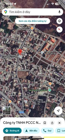 Rẻ đẹp duy nhất 1 nền Mt kinh doanh Đồng Cây Viết-Phú Mỹ cũ (phường Bình Dương-TP.HCM) gần trường CĐ Việt Hàn,sát bên KCN Đại Đăng vị trí đẹp giá êm