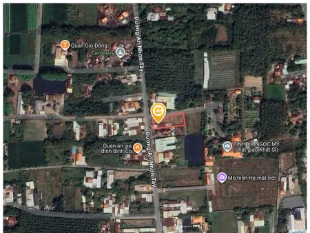 Bán đất 160m² ngang 5m giá 1.6 tỷ Xã An Nhơn Tây