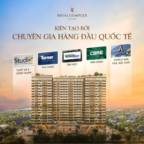 Siêu phẩm căn góc 2 mặt thoáng dự án Regal Complex Đà Nẵng - giá rẻ thị trường chỉ 62 triệu/m2
