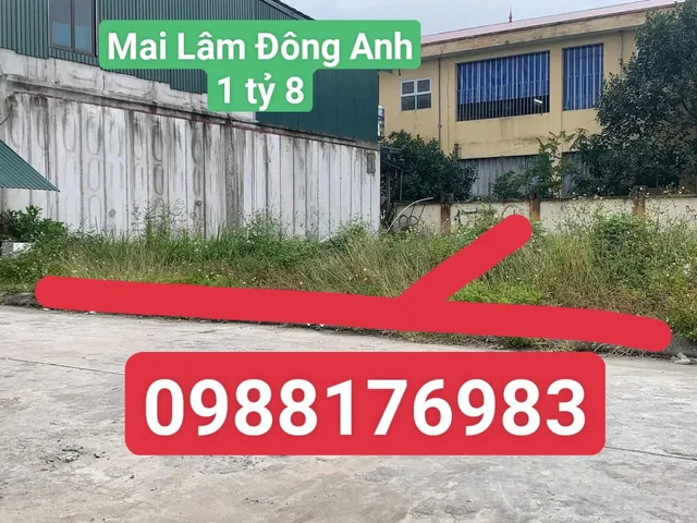 BÁN GẤP 65M² ĐẤT ĐÔNG ANH ĐỂ TRẢ  LÃI NGÂN HÀNG