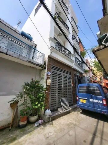 Phú nhuận, 4 tầng, hẽm xe hơi, gần sân bay