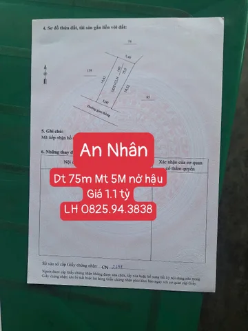 CẦN BÁN ĐẤT AN NHÂN – TRUNG TÂM TỨ KỲ – GIÁ RẺ NHẤT KHU VỰC