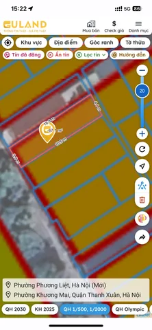 Bán đất Nguyễn Lân 66.8m² ngang 4m giá 21 tỷ Phường Phương Liệt