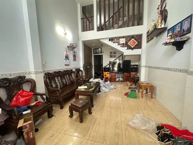 Bán Gấp Nhà 4 Tầng  Mặt Tiền Kinh Doanh  Diện Tích 110m2 Hiệp Thành 35 P Hiệp Thành Quận 12