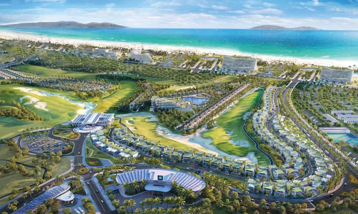 BÁN BIỆT THỰ PARA DRACO VIEW GOLF - BIỂN, SẴN SỔ HỒNG GIÁ 25 TỶ LH 0917678685