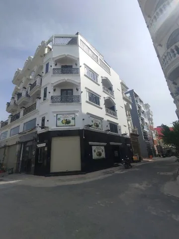Góc hai Mặt Tiền - Nhà 4 Tầng , Hẻm ôtô, DT 56m² ngang 4m giá 7.5 tỷ Phường Bình Tân