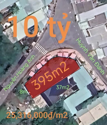 Bán đất 395m² full thổ cư ngang 38m giá 10 tỷ tại Xã Tân Trụ