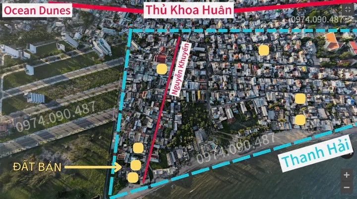 Bán đất 122.5m² ngang 6m giá 4.5 tỷ tại Phường Thanh Hải Thành phố Phan Thiết