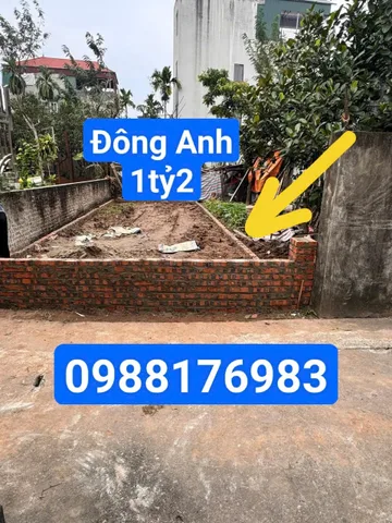 EM CÓ MẢNH ĐẤT Ở ĐÔNG ANH MUỐN BÁN  NHANH BÁN GIÁ RẺ