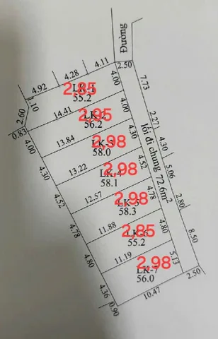 Bán đất Ngọc Loan Tân Quang ô tô vào nhà giá 51tr/m